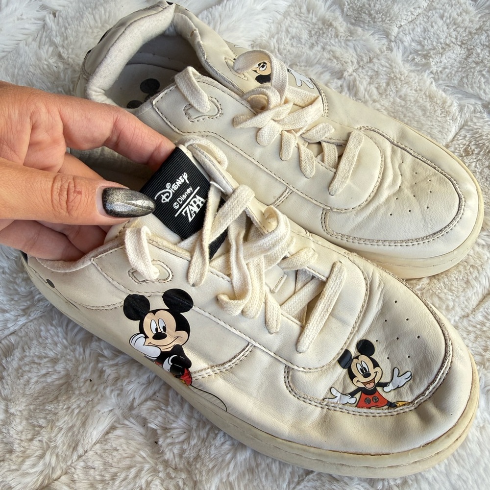 Zara Mickey Mouse sneakers